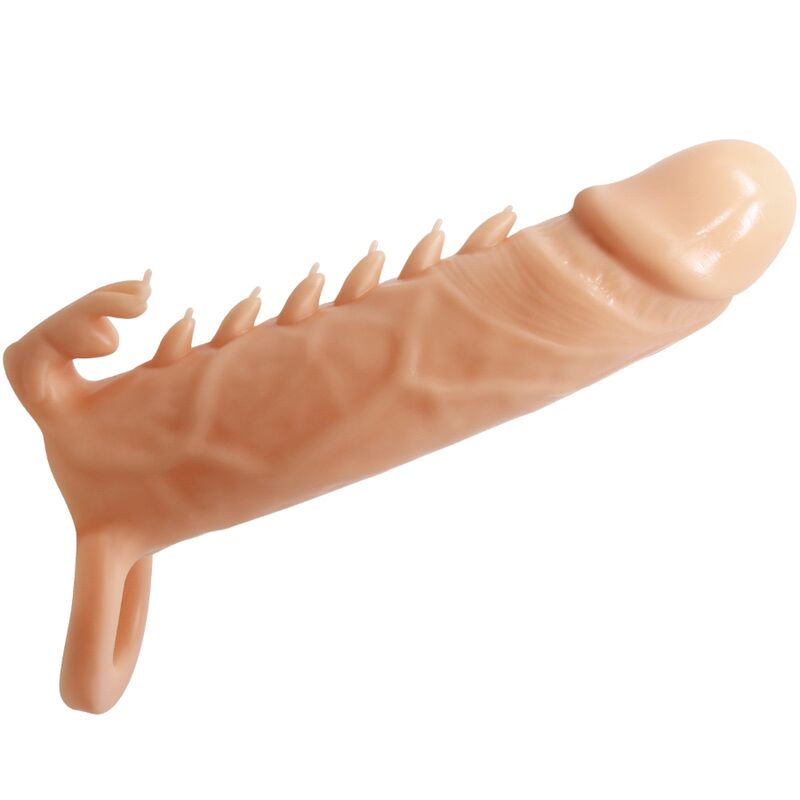 Emmit Penis Sleeve with Clitoris Stimulator
