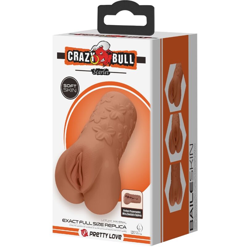 Scarlet Floral Vagina & Anus Masturbator