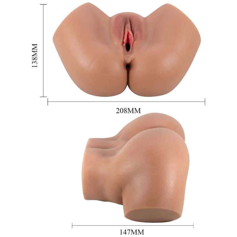 Hailey Remote Control Vibrator with Dual Openings