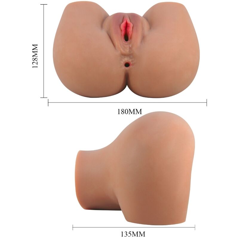 Mila Dual-Entry Realistic Vibrator with Remote