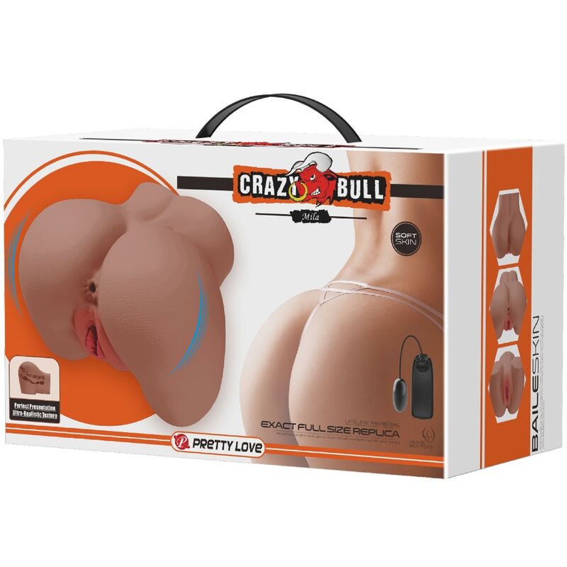Mila Dual-Entry Realistic Vibrator with Remote