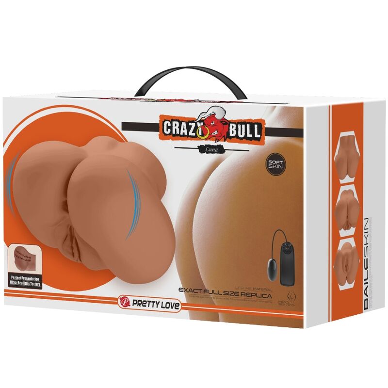 Luna Dual Realistic Vibrator With Remote
