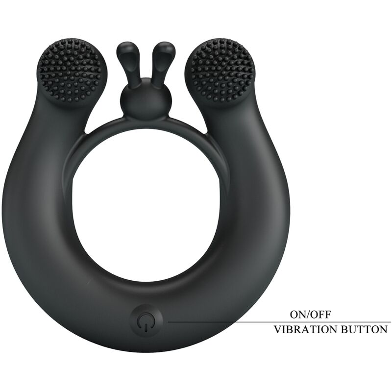 Dahlia Vibrating Clitoral Ring - 12 Modes