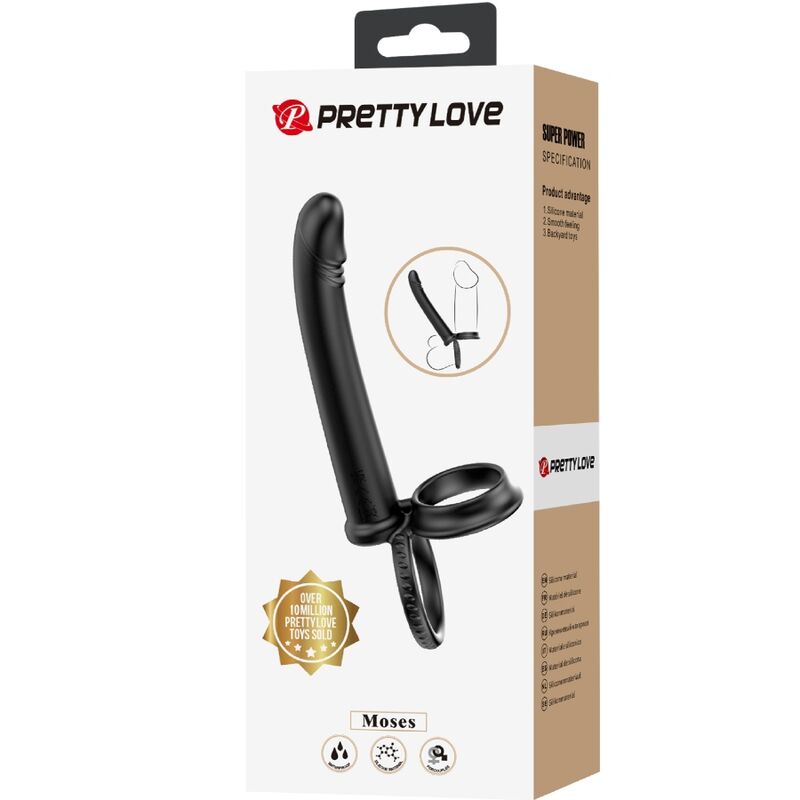 Dillion Double Penetration Cock Ring