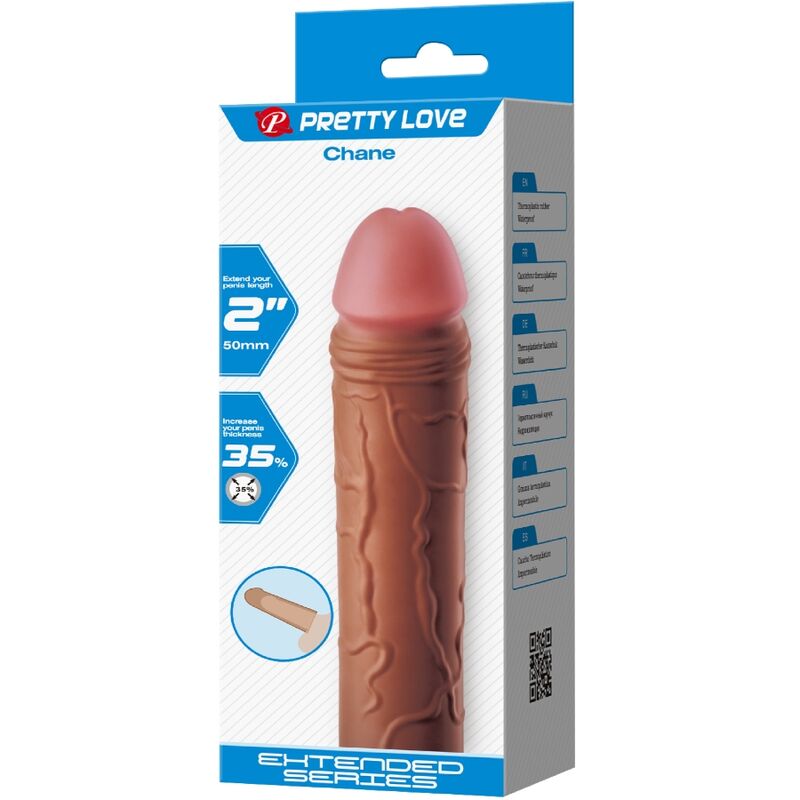 Chane Penis Sleeve Extension 5cm Mulatto