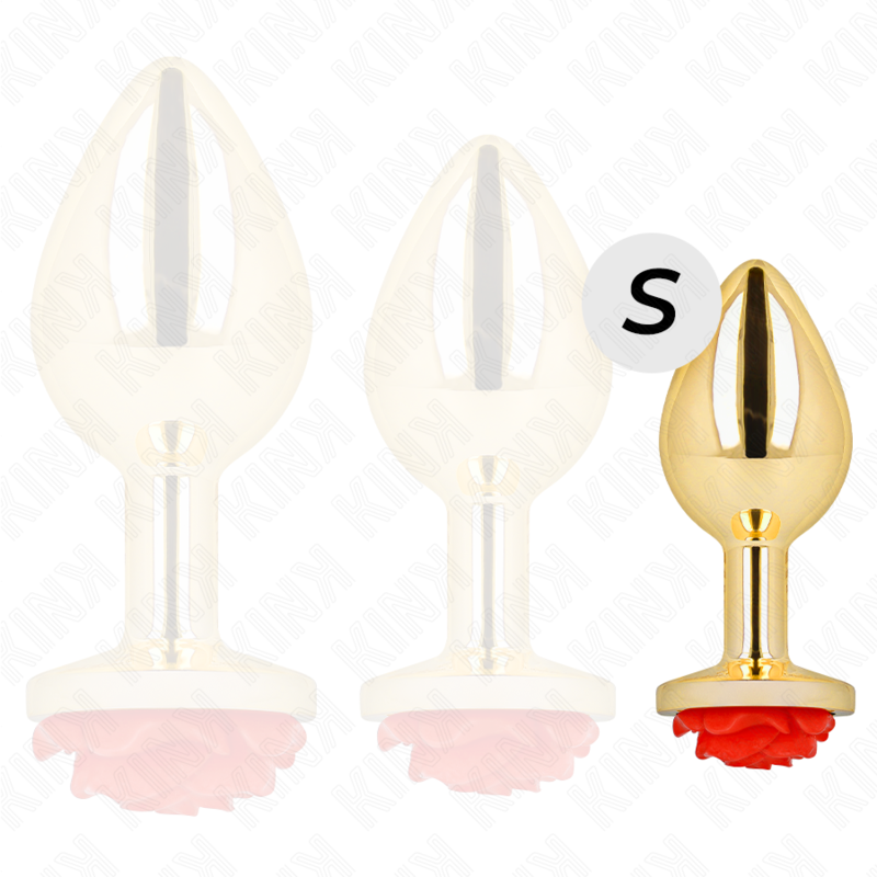 Rose Gold Anal Plug - Small Size