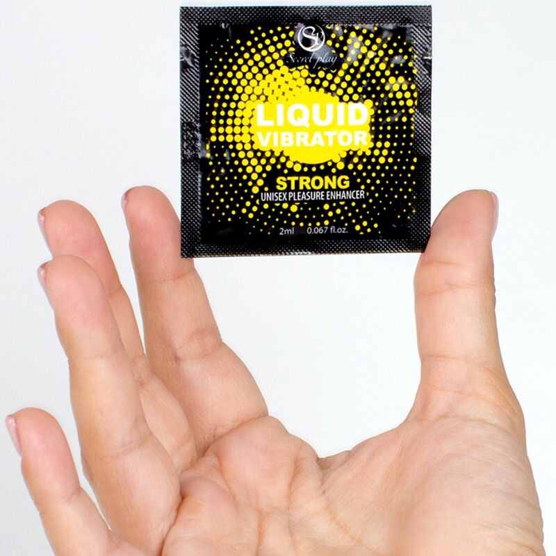 Líquido Vibrador Potente en Dosis Individual 2ml