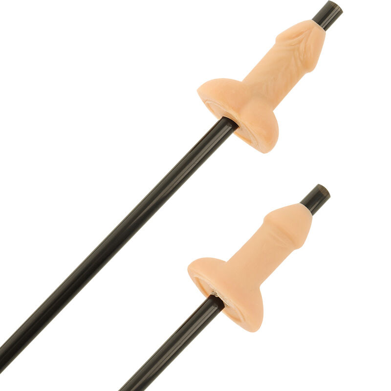 Pack of 10 Natural Penis Straws