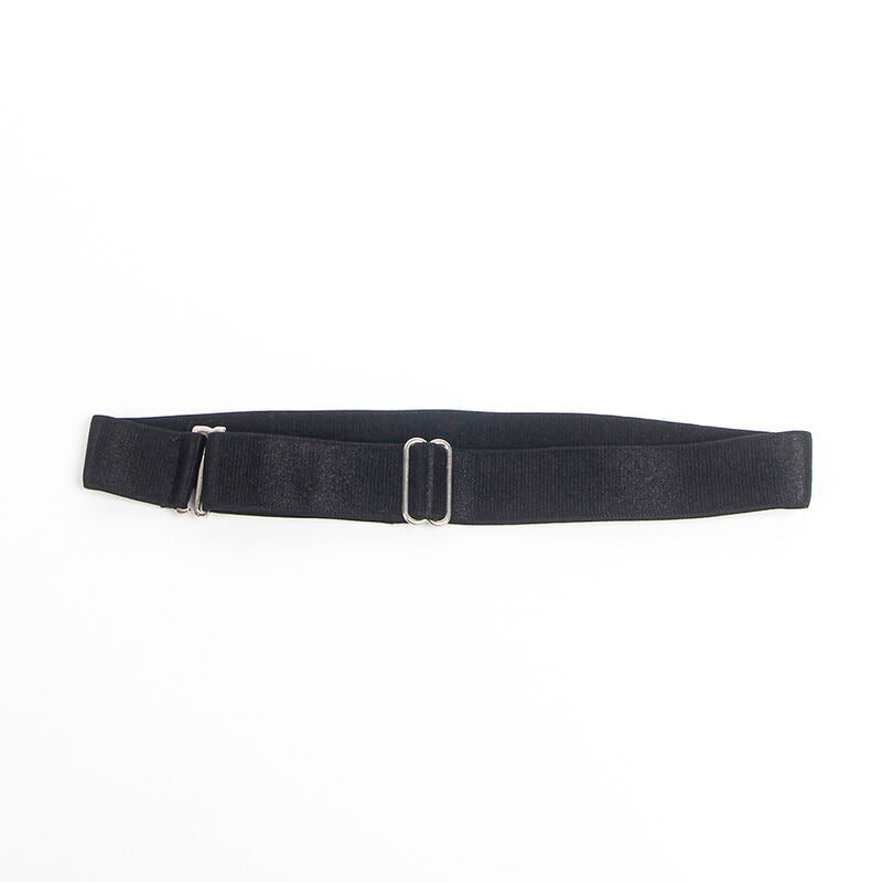 Black Leather Straps Dress S/M