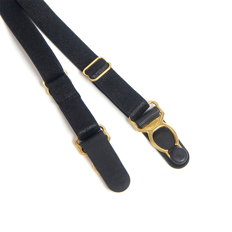 Black Leather Zipper Bodysuit S/M
