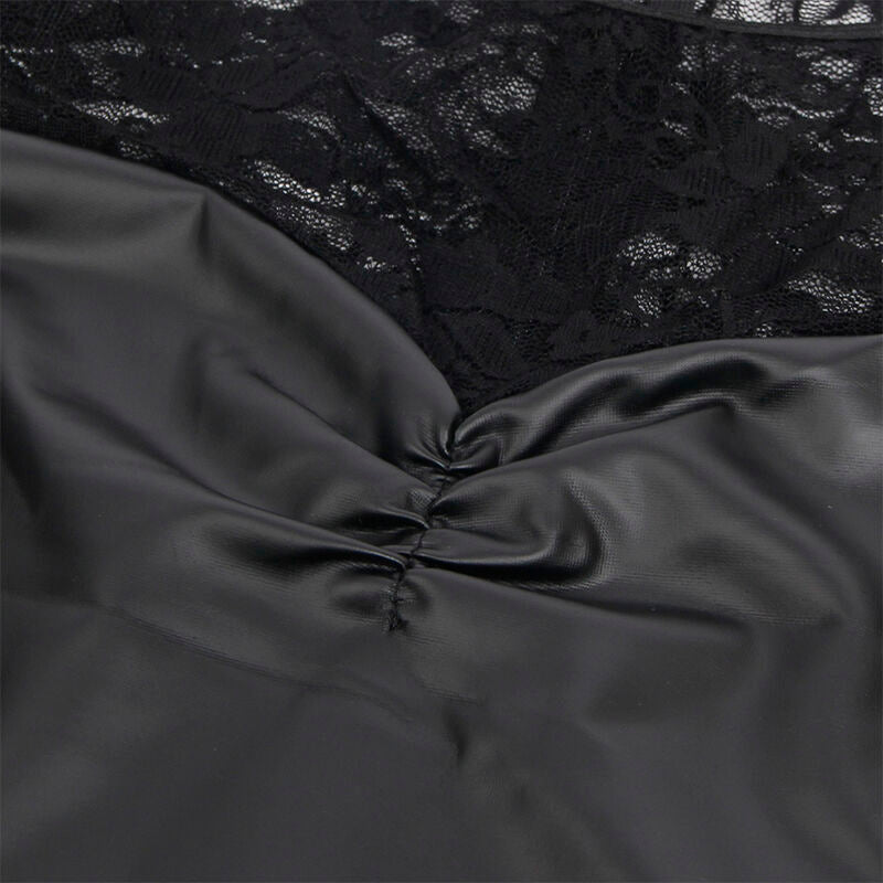 Long Sleeve Black Lace Dress S/M