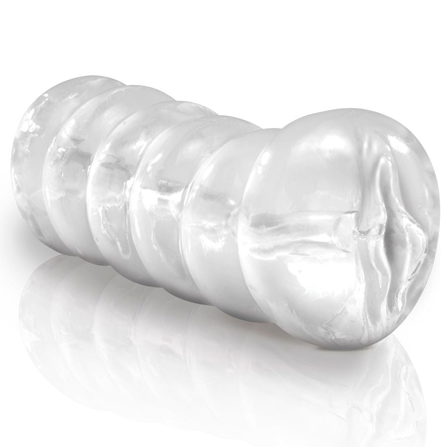 Clear Realistic Vagina Masturbator