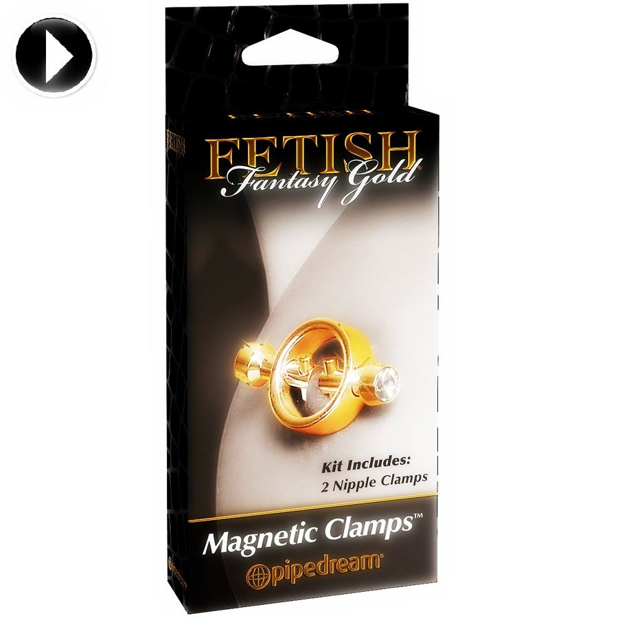 Pinças Magnéticas BDSM para Jogos Sensuais