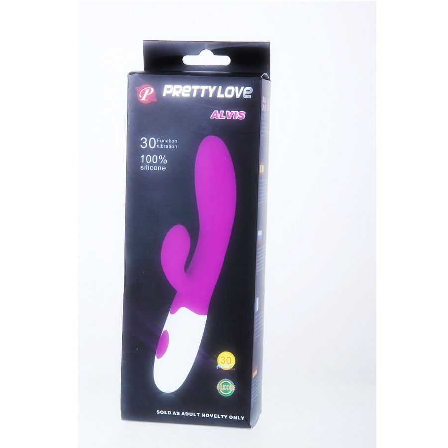 Alvis Rabbit Vibrator With Clitoral Stimulator