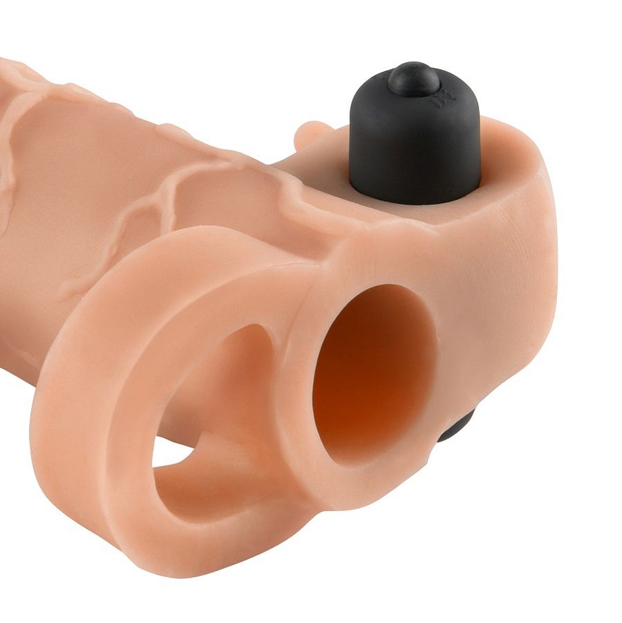 Vibrating Real Feel Extension Sleeve