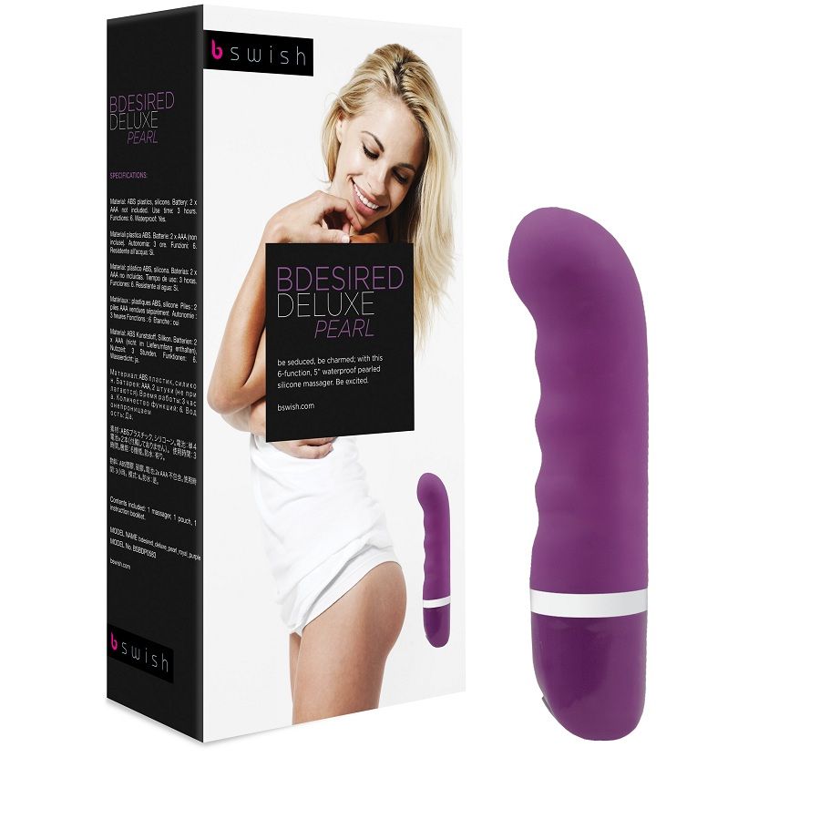 Bdesired Deluxe Pearl Royal Lilac Vibrator
