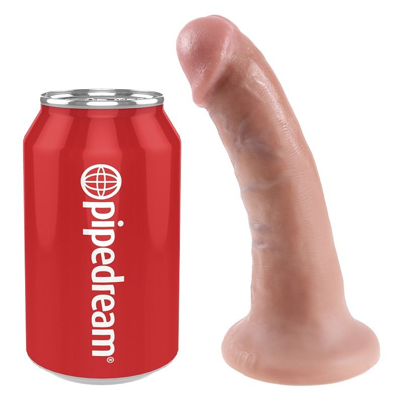 Pénis Realista em Silicone - 15,2 cm