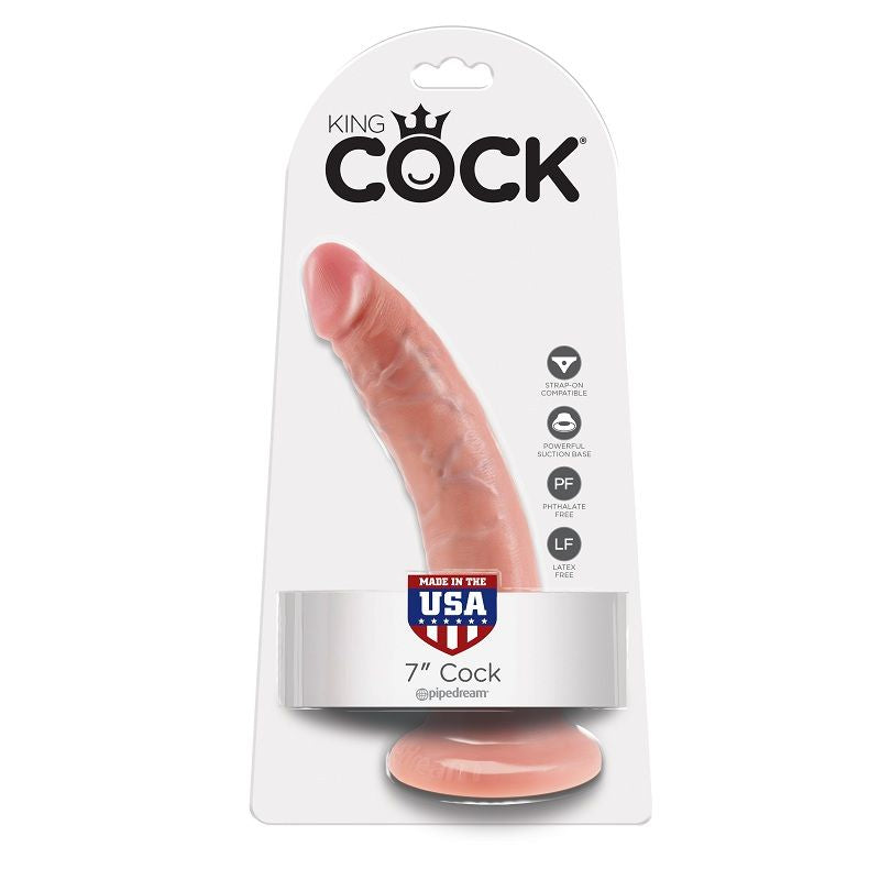 Realistic Flesh 7" Dildo (17.8 cm)