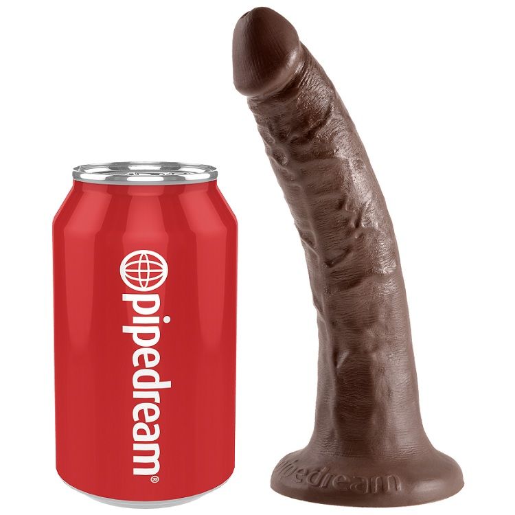 Chocolate Dildo - 17.8 cm Realistic Pleasure