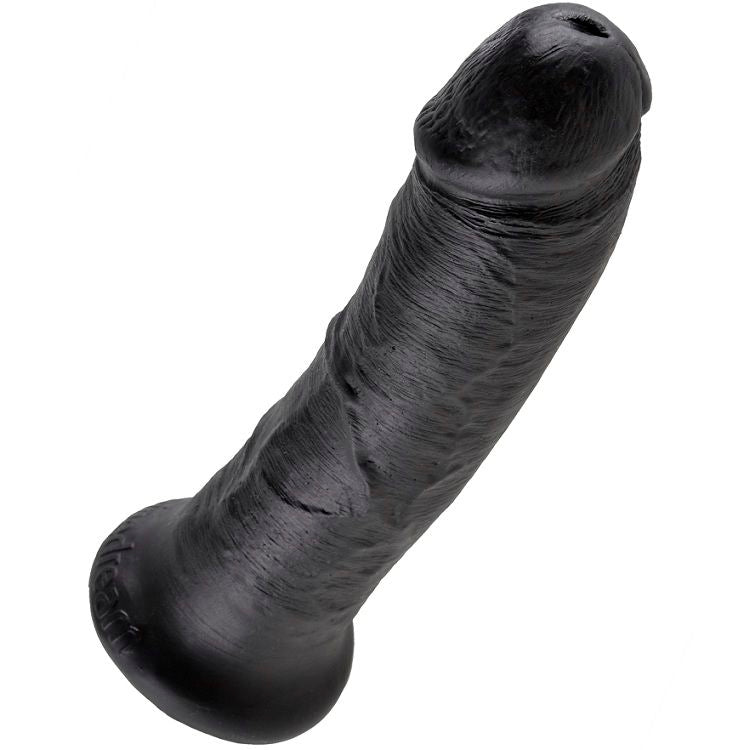 8" Black Dildo - 20.3cm