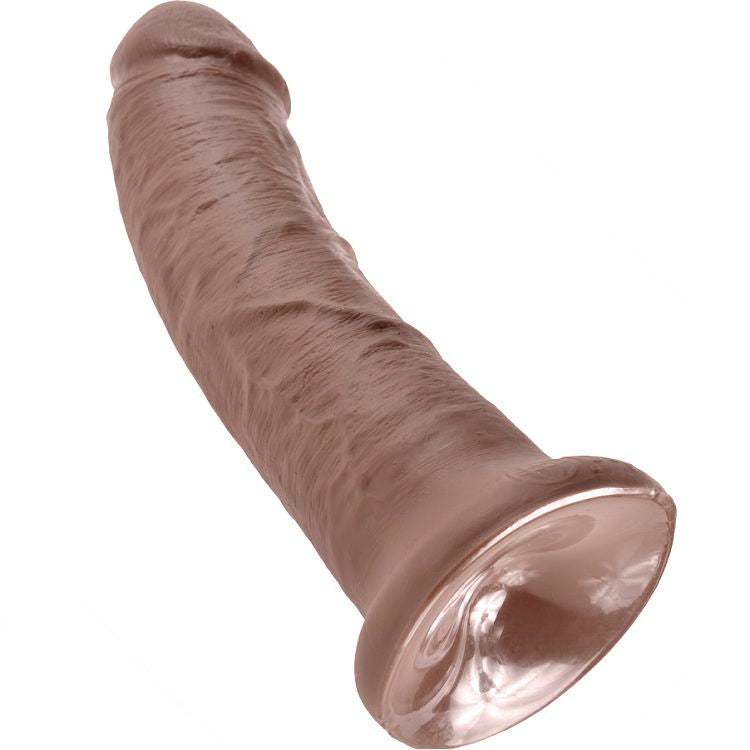 8" Brown Realistic Dildo 20.3cm