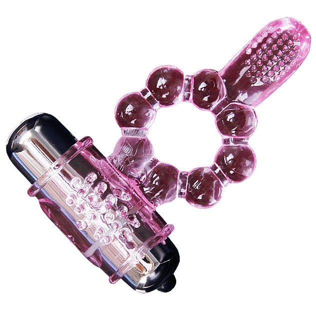 Anel de Língua Vibratório de Silicone - 10 Ritmos
