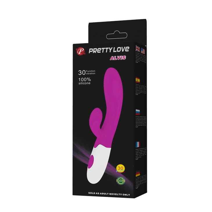 Alvis Rabbit Vibrator With Clitoral Stimulator