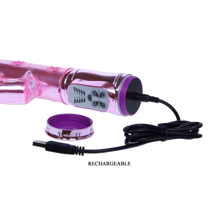 Vibrador Coelho Pulsante Rosa
