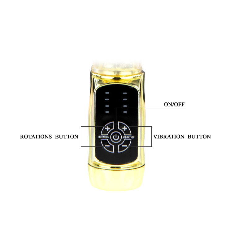 Vibrador Rabbit Príncipe Dorado