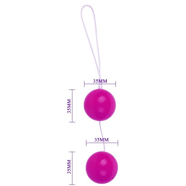Lilac Chinese Twins Balls Unisex Toy
