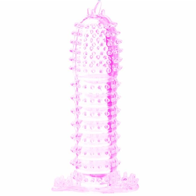 Textured Penis Sheath with Stimulating Points