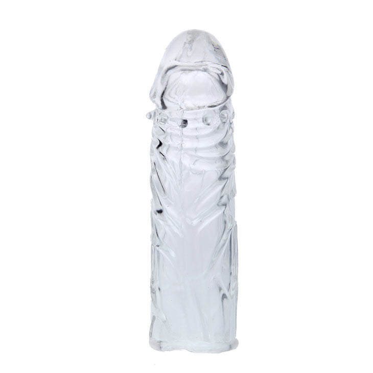 Lilac 13cm Adaptable Silicone Penis Cover