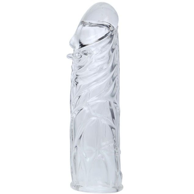 Lilac 13cm Adaptable Silicone Penis Cover