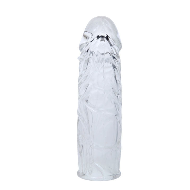 Lilac 13cm Adaptable Silicone Penis Cover