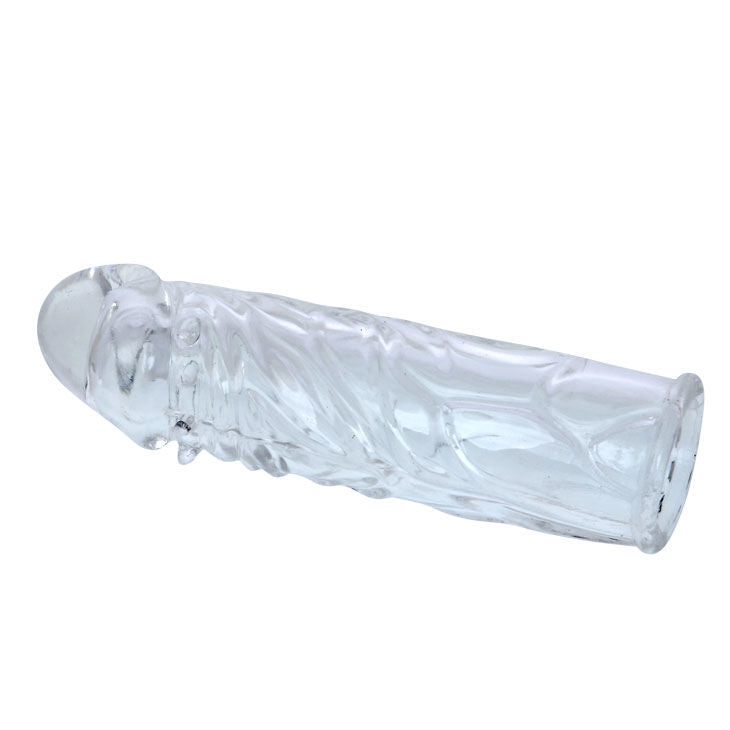 Lilac 13cm Adaptable Silicone Penis Cover
