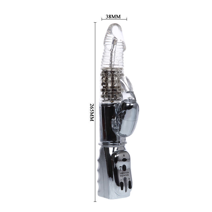 Amour Missile Transparent Rotator Dildo