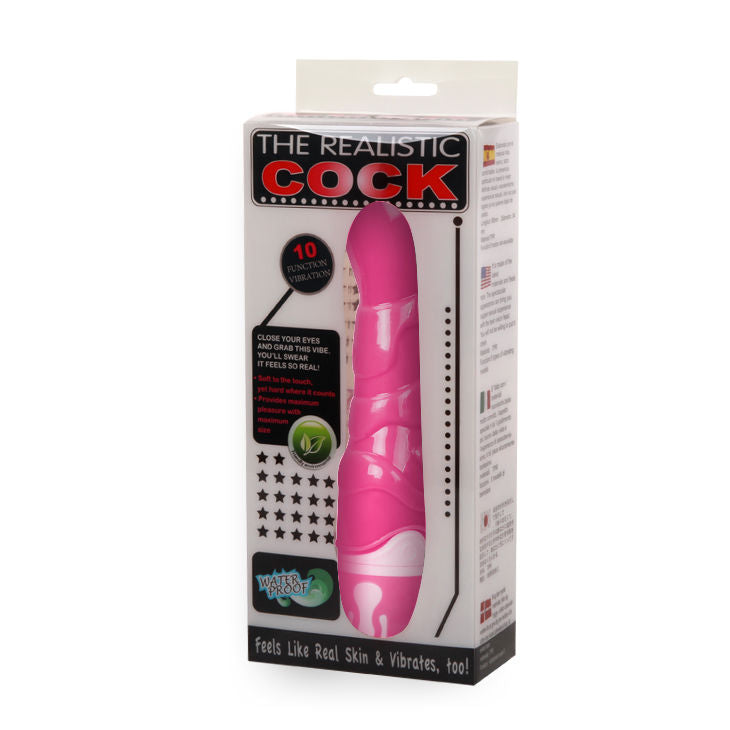 Realistic Cock Pink 21.8cm