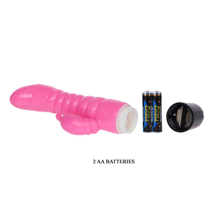 Pink Pleasure Vibrator 22.5 cm