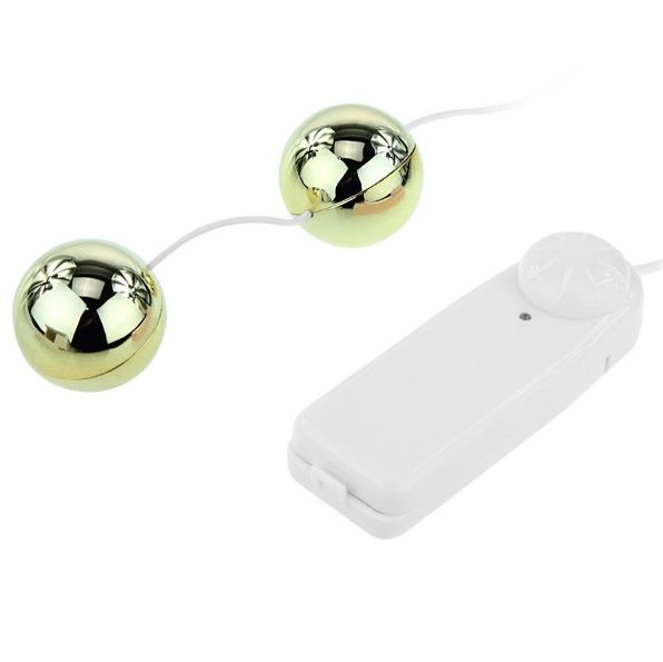 Golden Chinese Balls Pleasure Vibrator