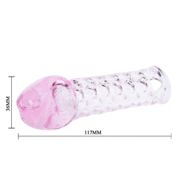 Silicone Penis Extender Sleeve Cover