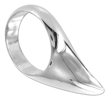 Anillo para el Pene en Forma de Lágrima - 50mm de Diámetro