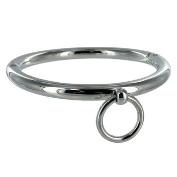 BDSM Collar Necklace with 10cm Ring