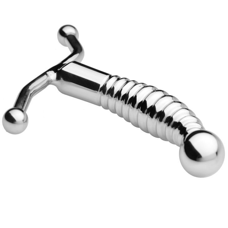 Masajeador de Próstata de Acero para Hombres