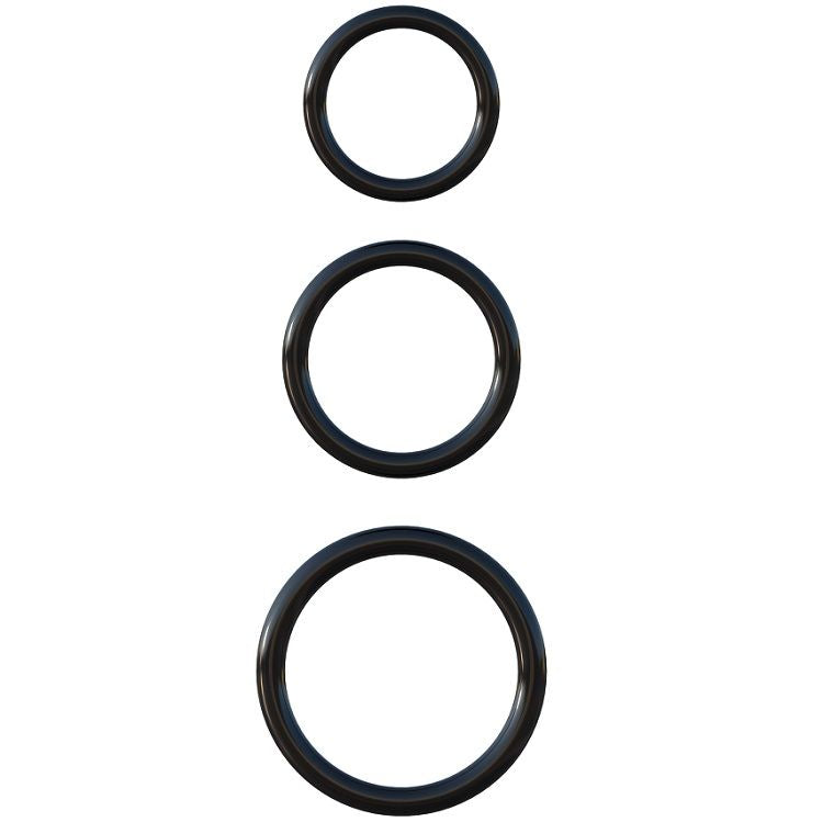 Silicone 3 Ring Stamina Set