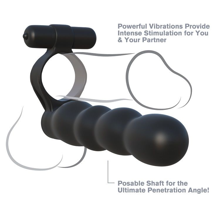 Posable Double Penetration Sex Toy