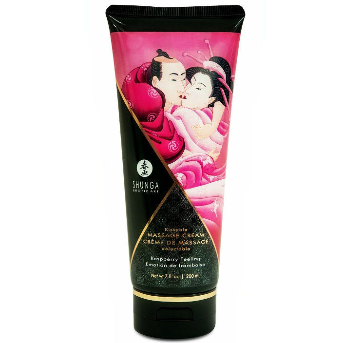 Sensual Raspberry Massage Cream 200ml