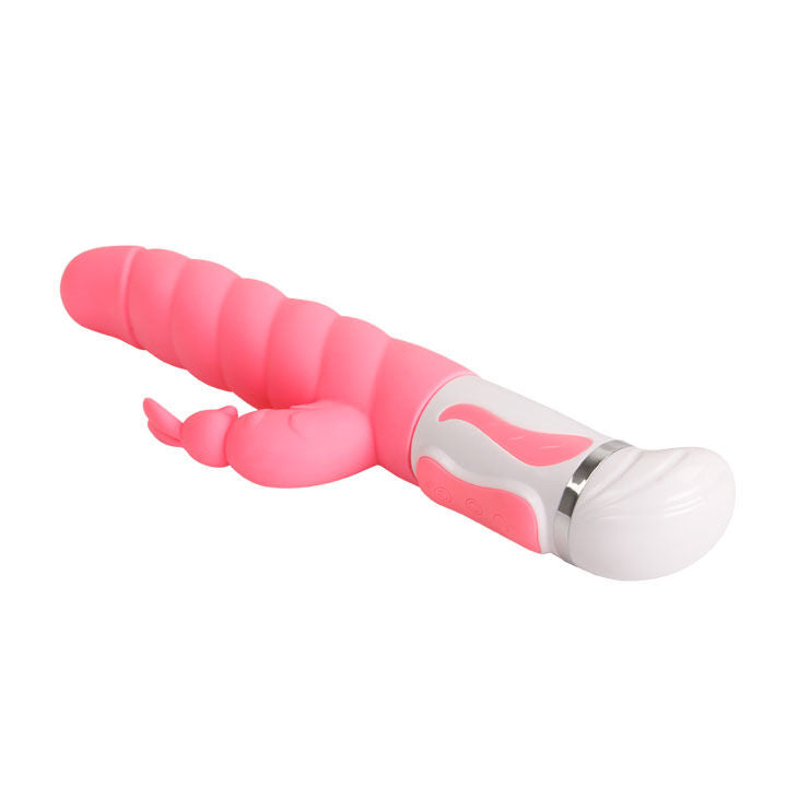 Smart Steven Rabbit Vibrator in Pink