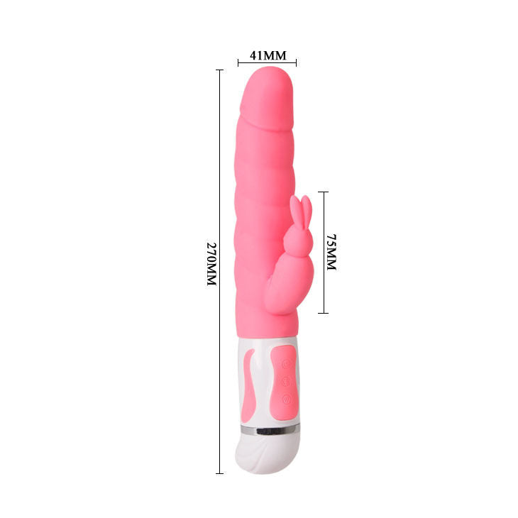Smart Steven Rabbit Vibrator in Pink