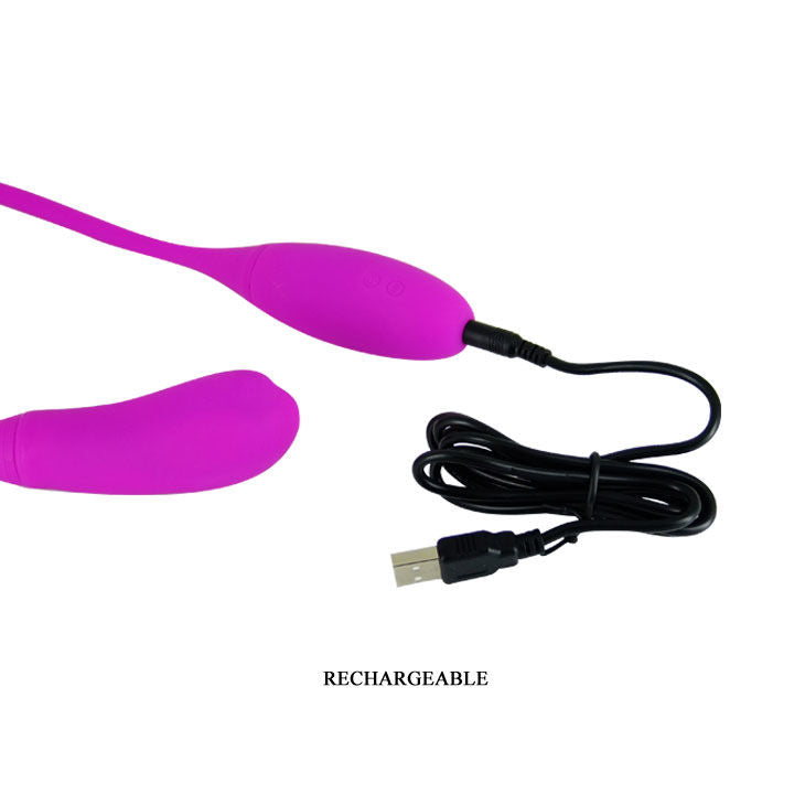 Smart Snaky 7V Vibrator with 3 Ticklers