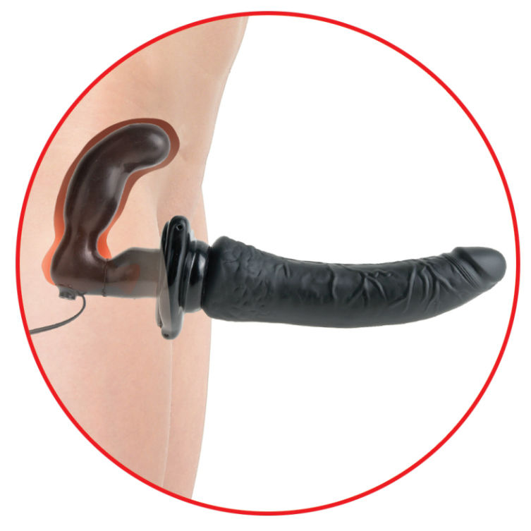 Deluxe Vibrating Strap-On Penetrator